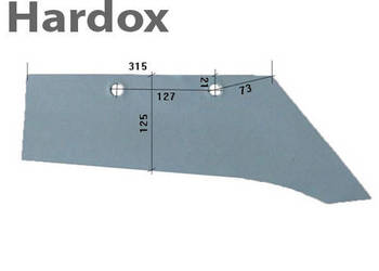 Lemiesz 300hektarów HARDOX 436/P części do pługa DIN