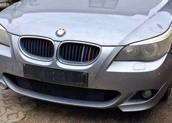 Zderzak przód/tył nakładki progowe mpakiet silbergrau A08/7 bmw e61 komplet