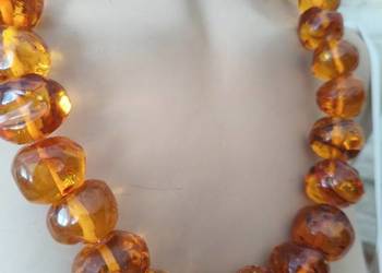 Naszyjnik Bursztyn Vintage 172gram old amber