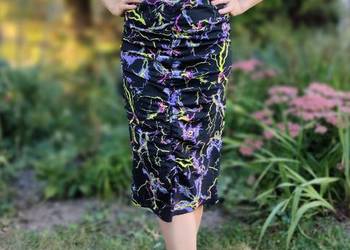 Spódnica ołówkowa Mads Norgaard Copenhagen M 38 pencil skirt wzór
