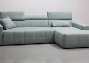 TJF Narożnik regulowane zagłówki szałwiowy kolor rogówka kanapa sofa salon