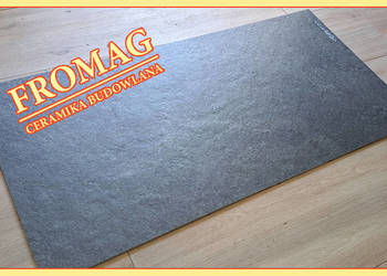 Gres strukturalny jak łupek Colorado Nero Tacoma 120x60