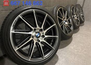 18 cali BMW e90 e91 e46 f20 f30 f31 felgi koła komplet 5x120 8J ET45
