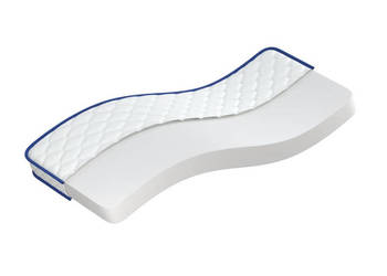 Materac z pianką memory biały 80x200x17 cm WM-4013417