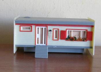 Domek na makietę nr 18 ,kolejka ,skala TT