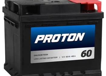 Akumulator 60Ah 480A PROTON 165,00 zł!! DARMOWA DOSTAWA!!!