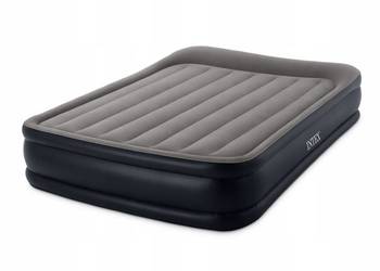 INTEX 64136 Materac dmuchany dwuosobowy z pompką