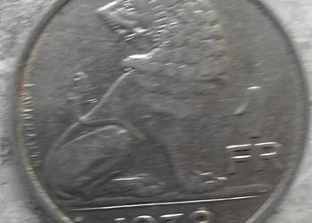 BELGIA-1 FRANC-1939 r-NICKEL-