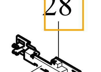 VOLVO XC60 II wspornik mocowanie absorbera zderzak przod OE VOLVO XC60 II wspornik mocowanie absorbera zderzak przod OE