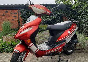 Ładny skuter Romet Router Bassa 50ccm 4t 2012r 3385km 60km/h