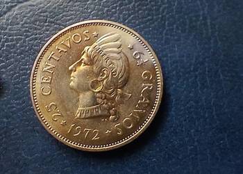 Stare monety 25 cent 1972 Dominikana