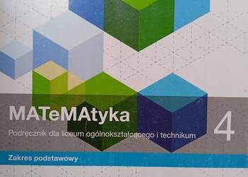 Matematyka 4 podstawa używane podręczniki szkolne księgarnia