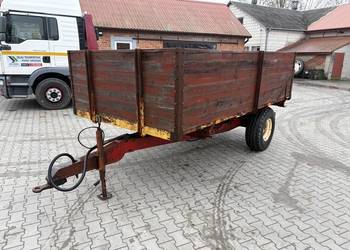 Przyczepa wywrotka jednoosiowa duńska