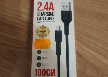 Kabel Micro USB 2.4A 1m szybkie ładowanie X-Start