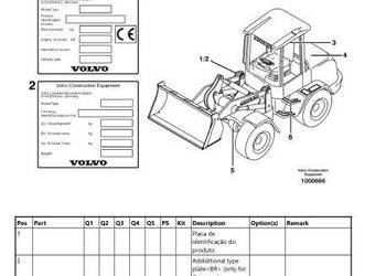 Volvo L30B katalog części zamiennych PL