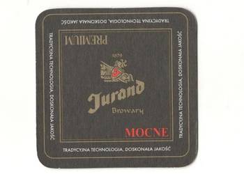 Jurand - podstawka do piwa. Nr. 1.