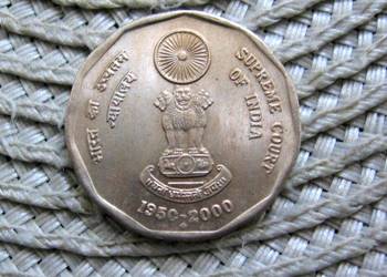 Indie 2 Rupie 2000r - 50 Lecie Sądu Najwyższego