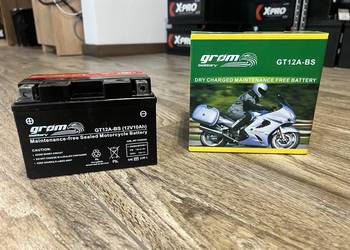 Akumulator motocyklowy GROM GT12A-BS YT12A-BS 12V 9.5Ah 180A