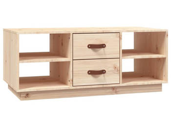 Stolik kawowy 100x50x41 cm lite drewno sosnowe WM-818270