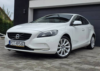 Volvo V40 SUMMUM *bezwypadkowy* po serwisie rozrządowym *ŚLICZNY* skóry XE…
