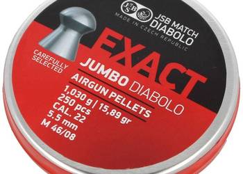 Śrut JSB Exact Jumbo 5.52mm, 250szt (546247-250)
