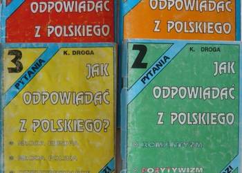 JAK ODPOWIADAĆ Z POLSKIEGO 1 2 3 4 - K.DROGA