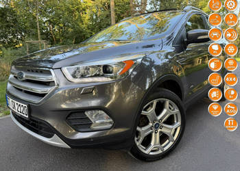 Ford Kuga 2.0 TDCI 150 KM Titanium 4x4 Automat Led Skóra Navi Super Stan L…