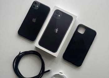 Apple IPhone 11 64GB Stan bardzo dobry Black
