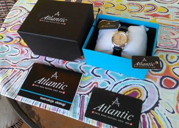 Zegarek damski Atlantic 20342.41.21 jak nowy komplet 1 właściciel