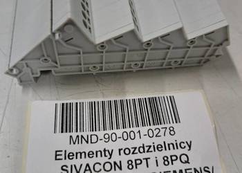 Elementy rozdzielnicy SIVACON 8PT i 8PQ 8PQ9110-6AA52 SIEMENS