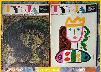 TY I JA  - miesięcznik / 09.1963 / 12.1963 / czasopisma/ moda/ kultura