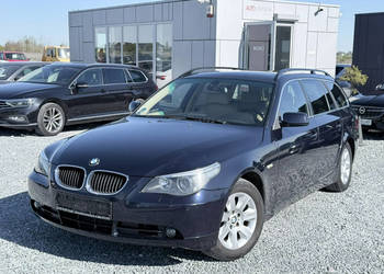 BMW 525 2.5D 177KM 2005r. 204tys km skóry, Nawigacja, full elektryka, pano…