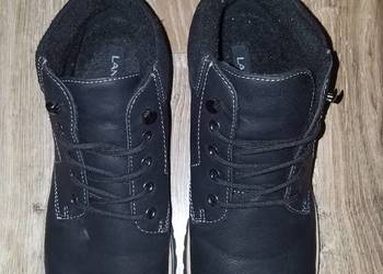 Buty LANETTI 42/43 28cm zimowe wysokie ocieplane stan Idealny