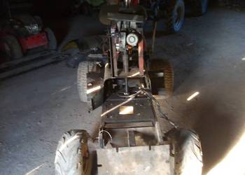 Duża rama traktorek wspomaganie elektryczne