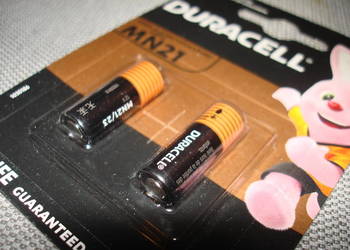 Duracell MN21 baterie nowe do pilotów bram itp