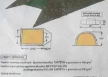 NAMIOT, namioty WOJSKOWE WP N2 11 Igloo dwójka. Oryginalne