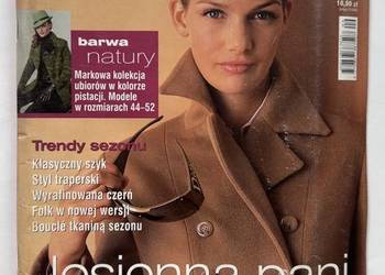 Magazyn Burda 9/2005 Moda Vintage Wykroje Krawieckie Retro Kolekcja