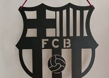Herb FC Barcelona dekoracja ścienna