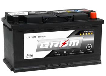 Akumulator GROM AGM START&STOP 95Ah 850A Ostrów Wielkopolski