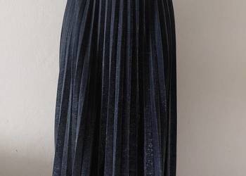 Spodnica midi że srebrna nitka marki Reserved rozmiar L