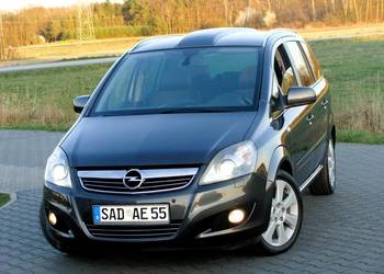Opel Zafira 1.8 140KM benzyna manual sprowadzony lift 7 osobowy xenon hak