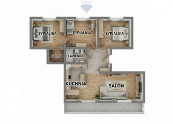 Idealne dla rodziny M5 z balkonem na 1 piętrze