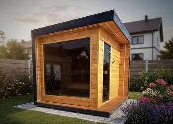 SAUNA OGRODOWA MODERN LUX 260 x 240cm