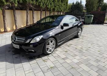 Mercedes E Coupe CDI 350 3,0 V6 Diesel BlueEfficiency, AMG Line, 2010r