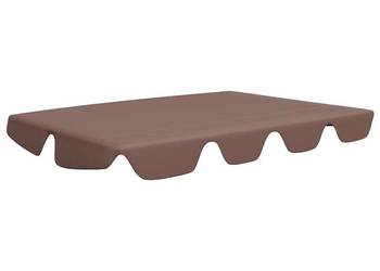 vidaXL Zadaszenie do huśtawki ogrodowej, brązowe(SKU:312095)