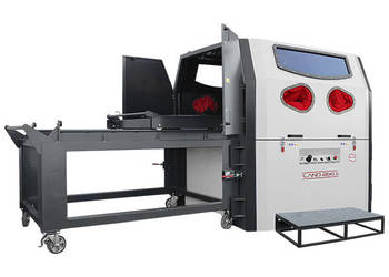 Polska piaskarka ze stołem obrotowym Land Reko® SCP-2100-12