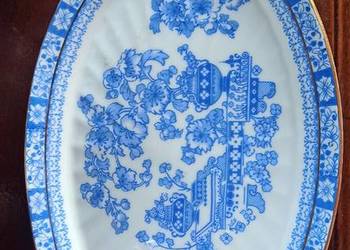 Patera owalna., wzór China Blau. Bez sygnatury.