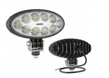 Lampa robocza LED 4000 lm przewód 0,5m owalna WESEM (kąt 60)