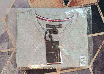 Longsleeve Tommy Hilfiger - najwyższa jakość, szary rozmiar M