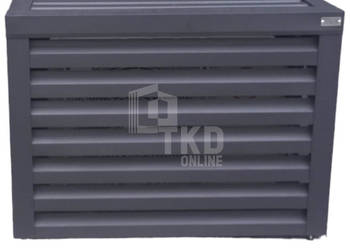 Osłona klimatyzatora pompy ciepła 90x40x80 antracyt TKD458